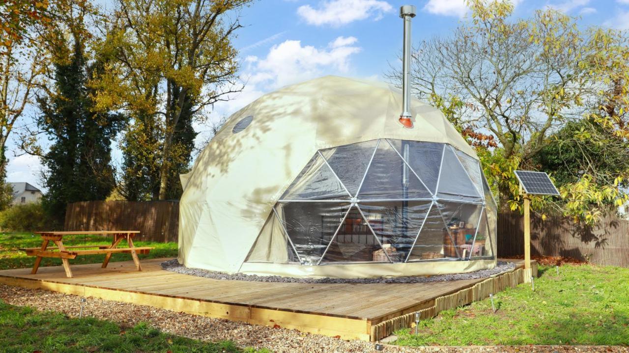 Luxury Dome With Private Wood-Fired Hot Tub Hotell Oxford Exteriör bild
