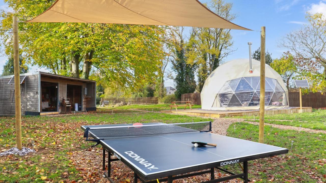 Luxury Dome With Private Wood-Fired Hot Tub Hotell Oxford Exteriör bild